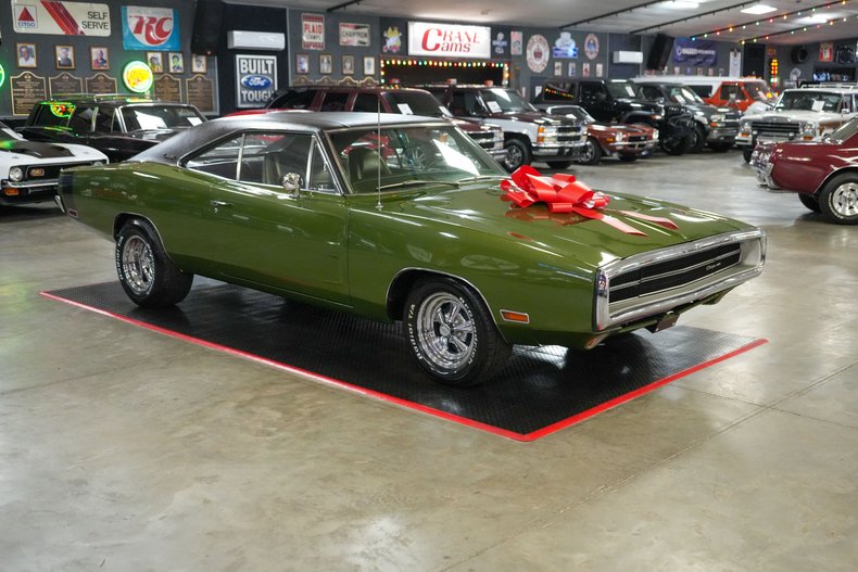 Dodge-Charger-1970-Green-Green-21