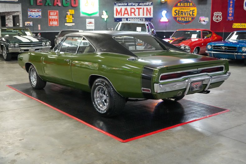 Dodge-Charger-1970-Green-Green-24