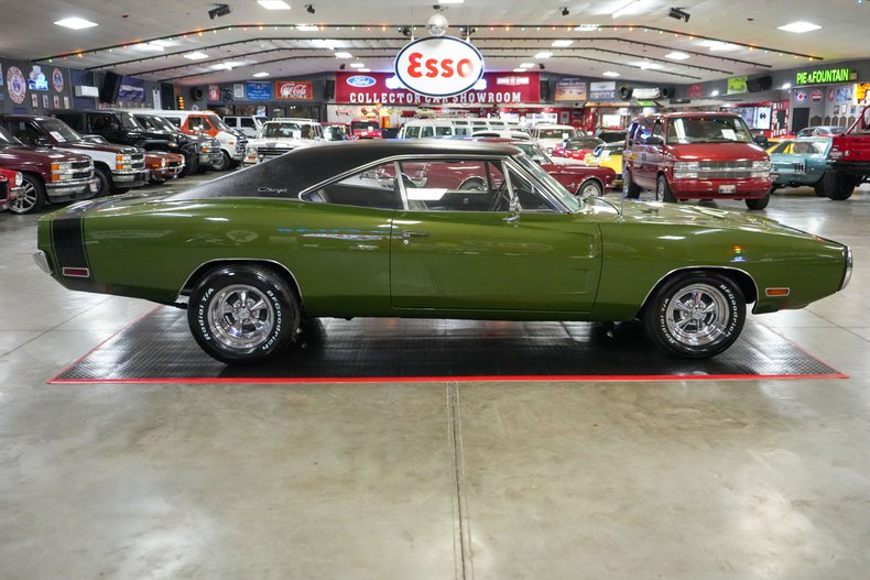 Dodge-Charger-1970-Green-Green-27