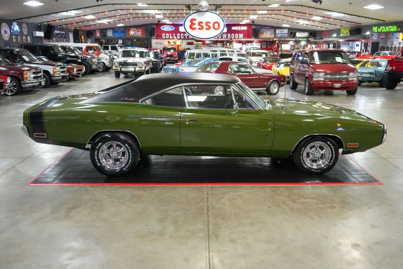 Dodge-Charger-1970-Green-Green-30