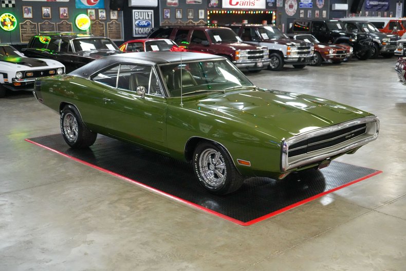 Dodge-Charger-1970-Green-Green-31