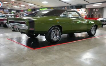 Dodge-Charger-1970-Green-Green-35