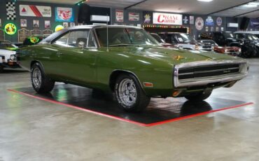 Dodge-Charger-1970-Green-Green-37