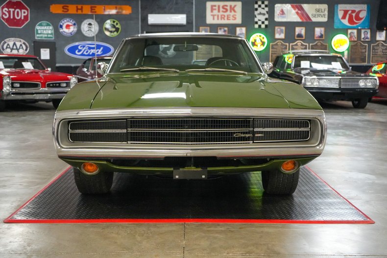 Dodge-Charger-1970-Green-Green-38