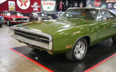 Dodge-Charger-1970-Green-Green-39