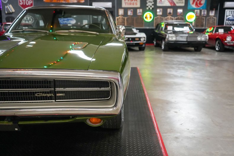 Dodge-Charger-1970-Green-Green-40