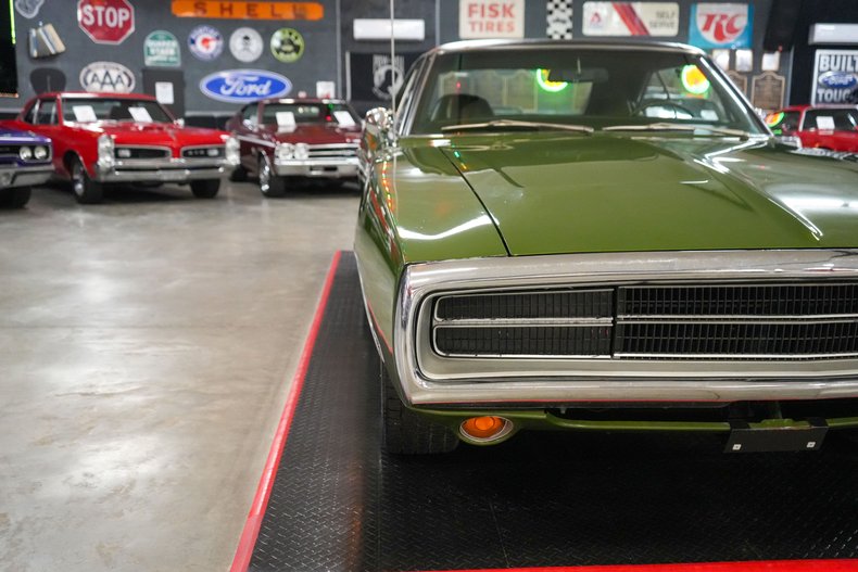 Dodge-Charger-1970-Green-Green-41