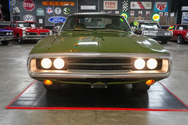 Dodge-Charger-1970-Green-Green-42