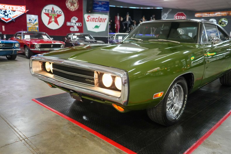 Dodge-Charger-1970-Green-Green-7