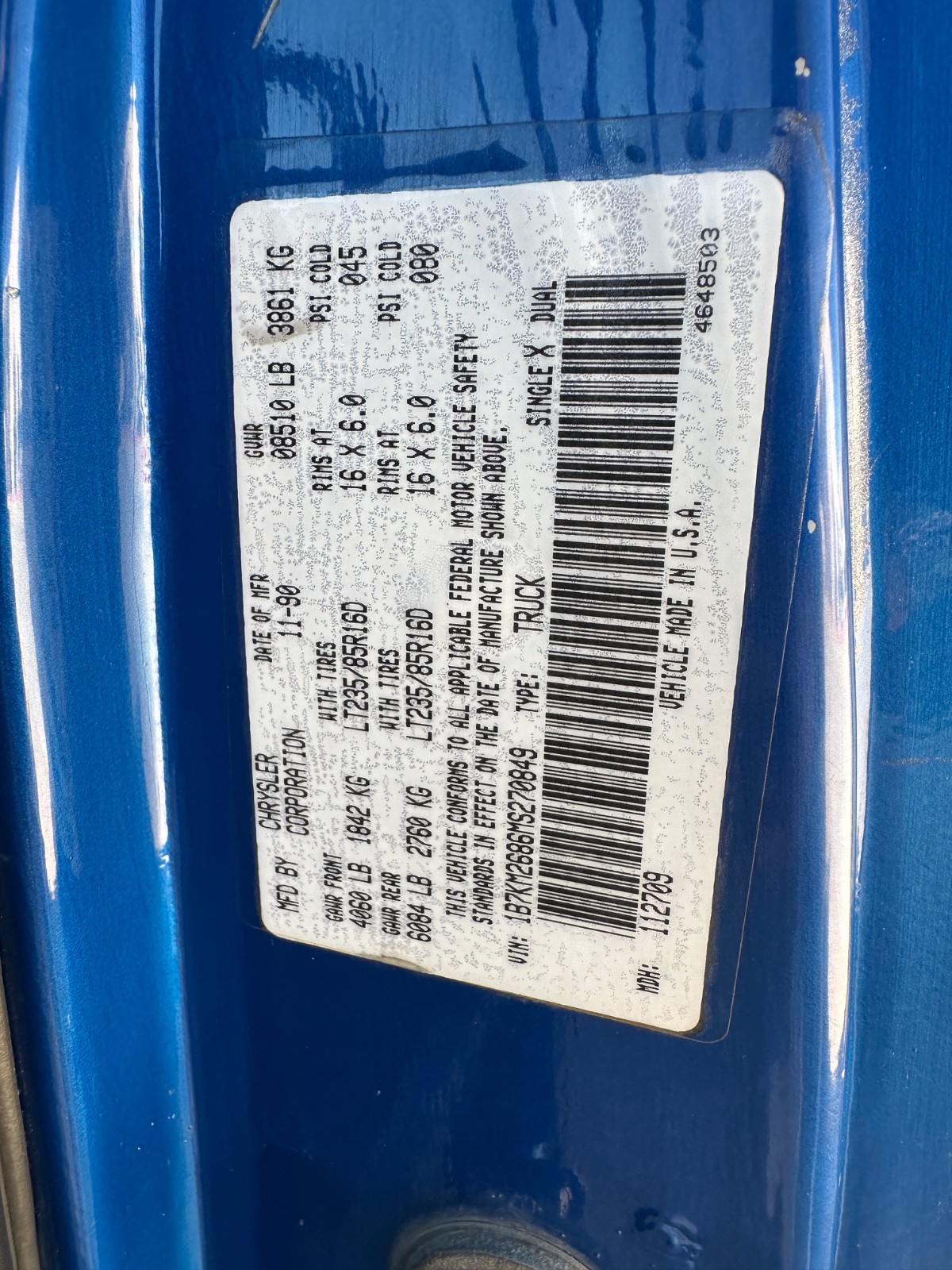 Dodge-Ram-2500-1991-Standard-Cab-Pickup-15