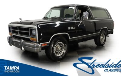 Dodge Ramcharger 1986 SUV