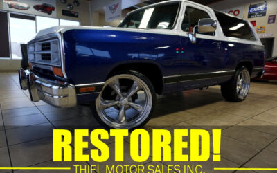 Dodge Ramcharger 1989 SUV