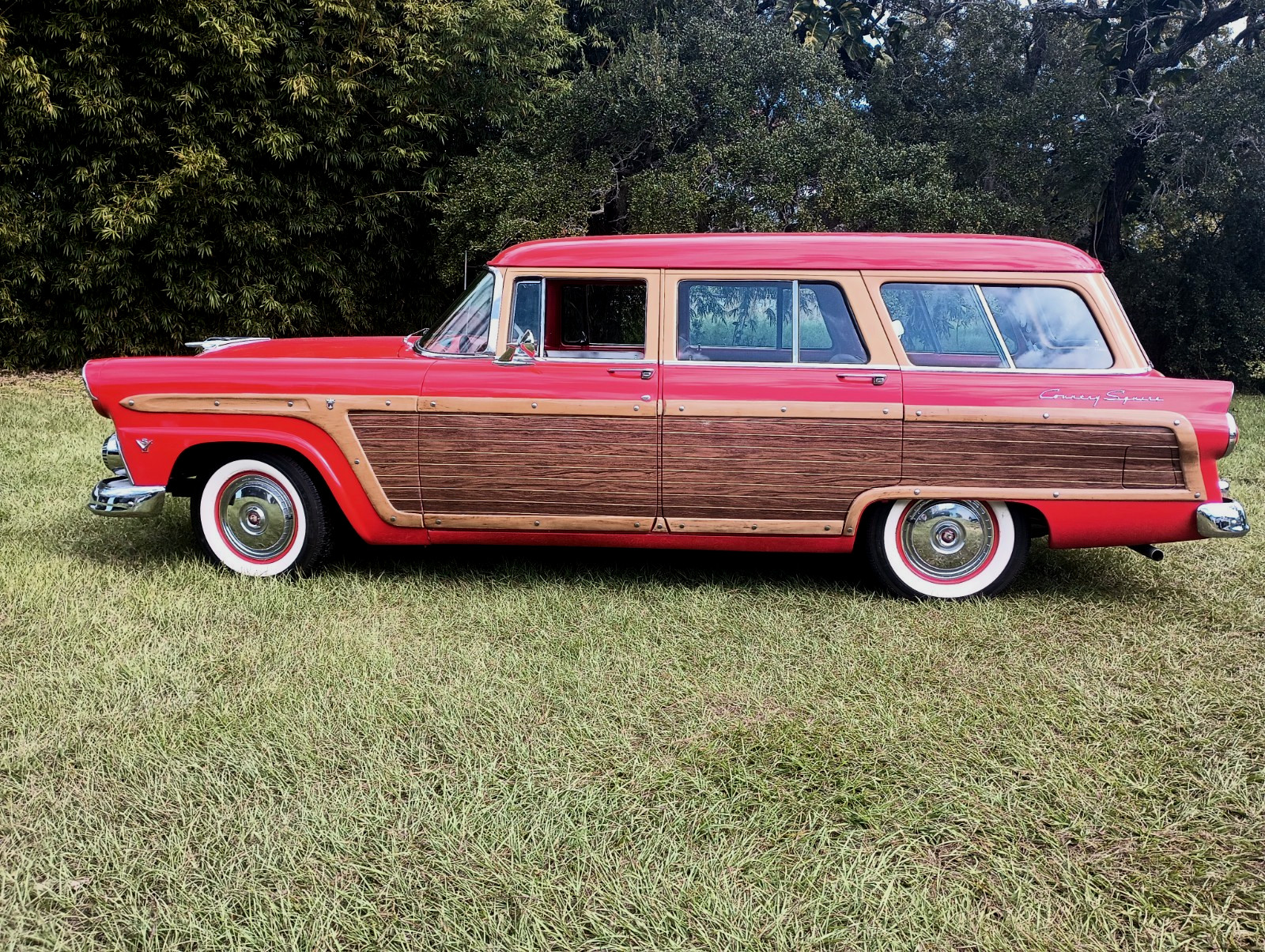 Ford 4 door wagon 1955 Wagon