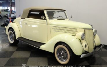 Ford-Cabriolet-1936-Yellow-Tan-15