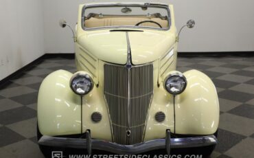 Ford-Cabriolet-1936-Yellow-Tan-17