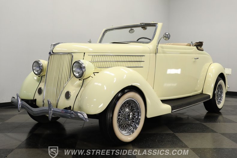 Ford-Cabriolet-1936-Yellow-Tan-20