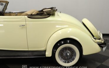 Ford-Cabriolet-1936-Yellow-Tan-23