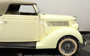 Ford-Cabriolet-1936-Yellow-Tan-26