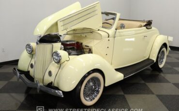 Ford-Cabriolet-1936-Yellow-Tan-27