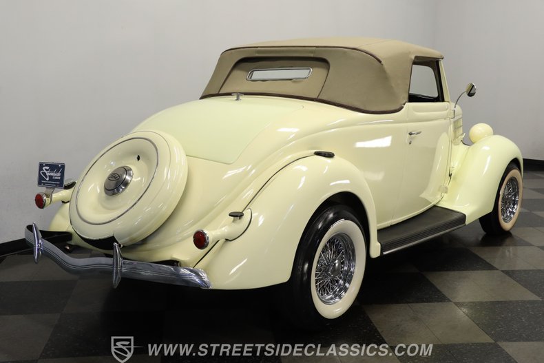 Ford-Cabriolet-1936-Yellow-Tan-46
