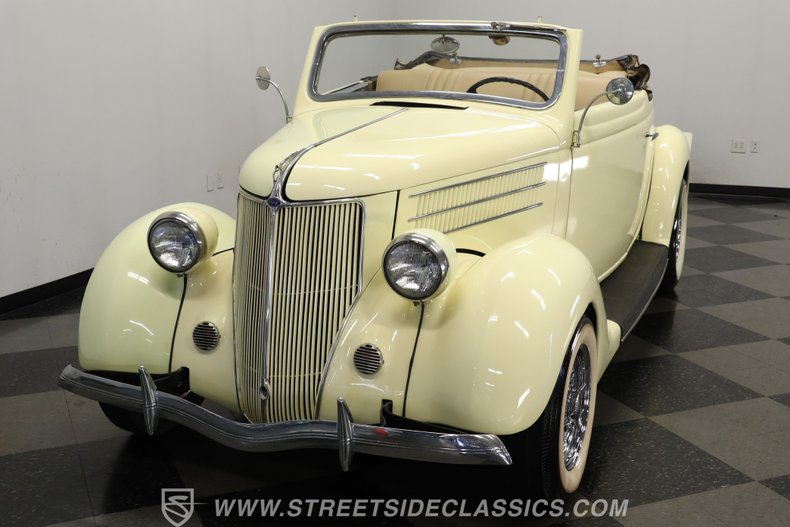 Ford-Cabriolet-1936-Yellow-Tan-48