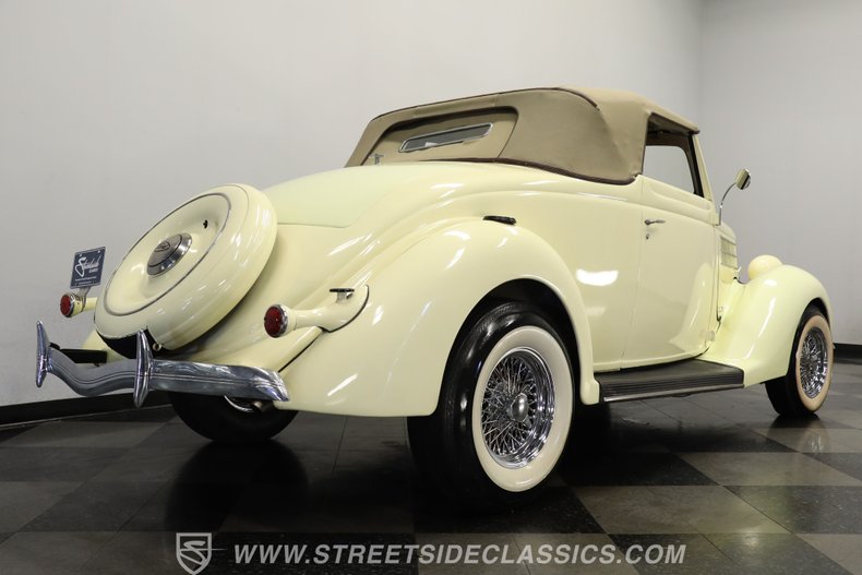 Ford-Cabriolet-1936-Yellow-Tan-49