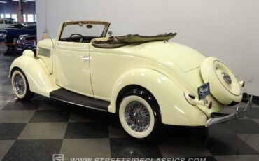 Ford-Cabriolet-1936-Yellow-Tan-9