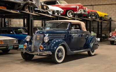 Ford Deluxe V8 2 Passenger Cabriolet 1936 2 Door Convertible