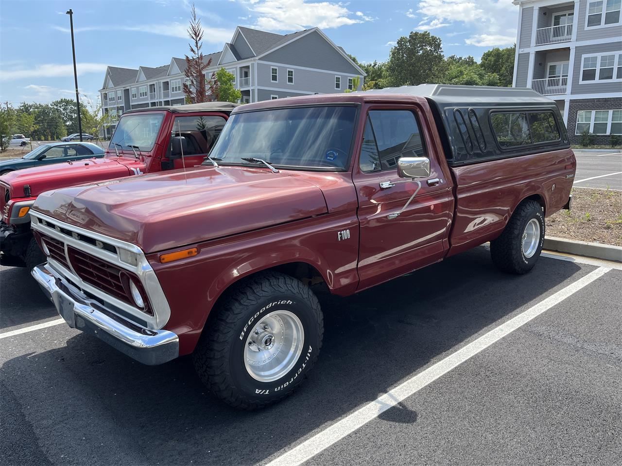 Ford-F100-1973-Red-RedBlack-1