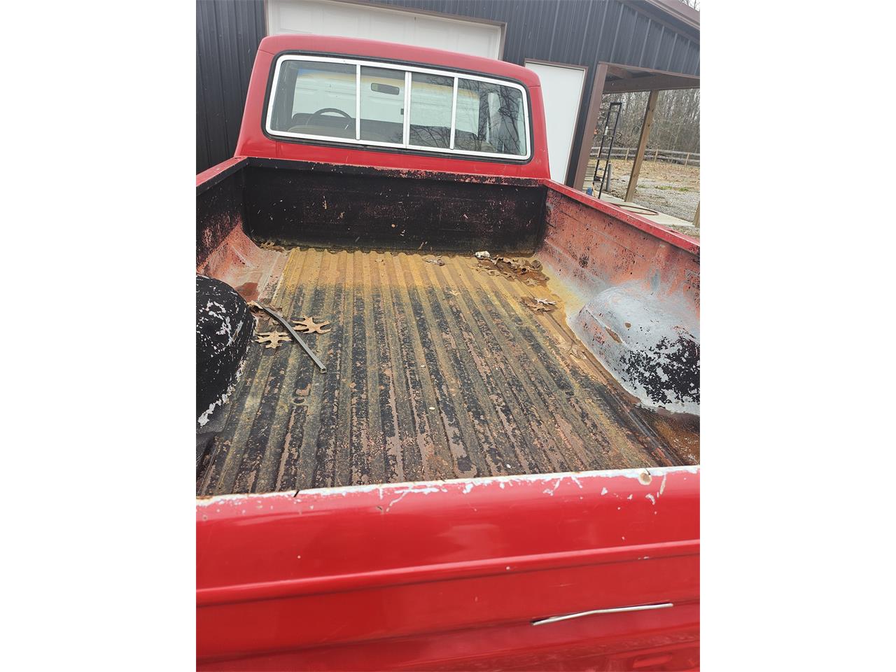 Ford-F250-1977-Red-Red-10
