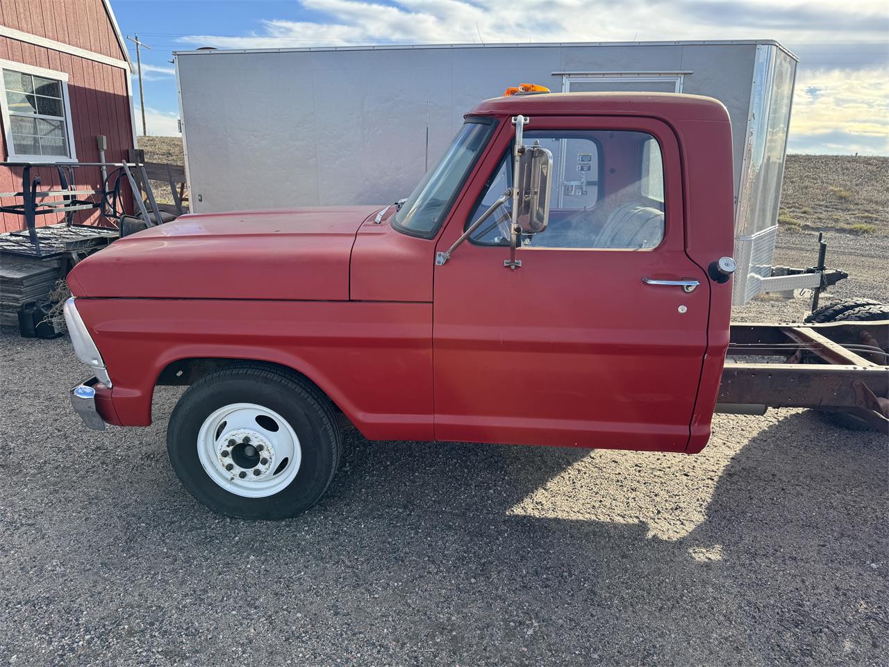 Ford-F350-1972-Red-Black-10