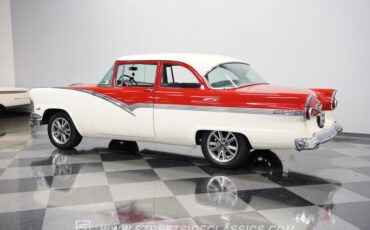 Ford-Fairlane-1956-Red-Gray-17