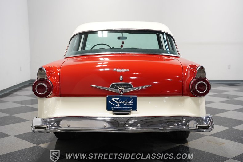 Ford-Fairlane-1956-Red-Gray-19