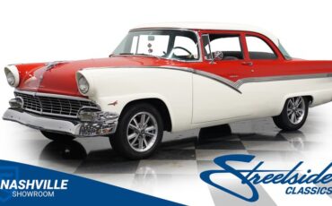 Ford-Fairlane-1956-Red-Gray