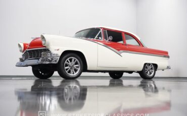 Ford-Fairlane-1956-Red-Gray-6