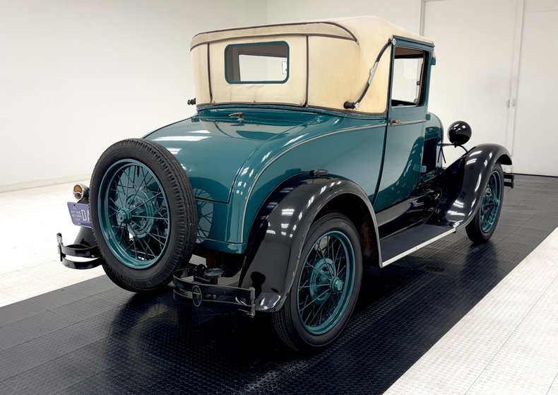 Ford-Model-a-1929-Balsam-Green-Brown-13