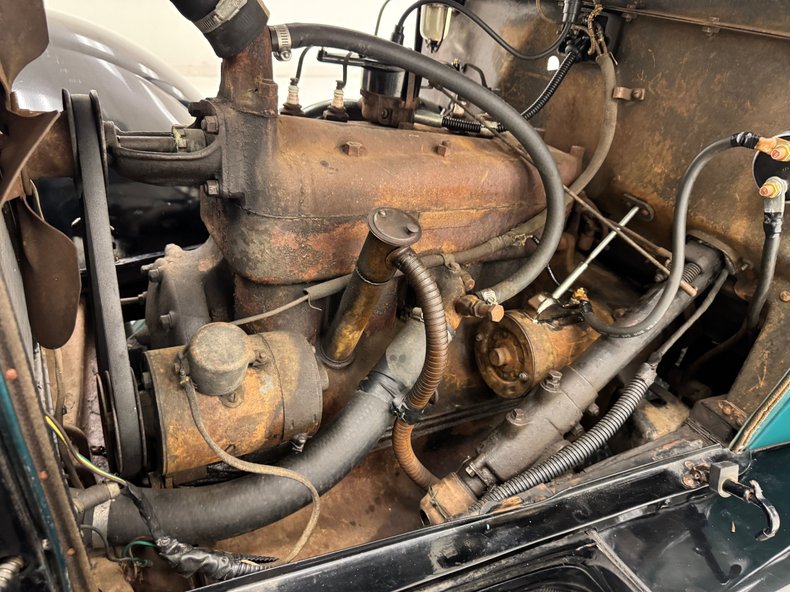 Ford-Model-a-1929-Balsam-Green-Brown-36