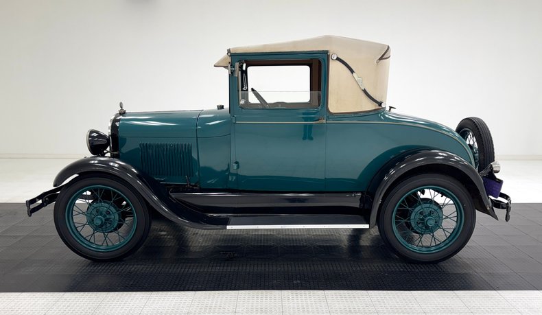 Ford-Model-a-1929-Balsam-Green-Brown