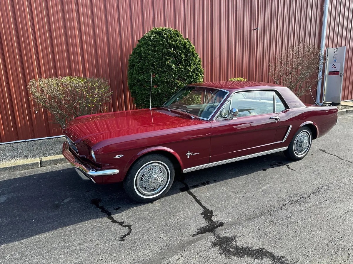 Ford-Mustang-1965-Maroon-Tan-2