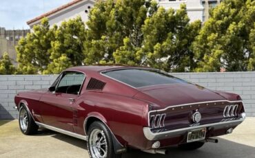 Ford-Mustang-1967-Burgundy-Metallic-Factory-Color-Black-All-Original-Xlnt-17