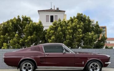 Ford-Mustang-1967-Burgundy-Metallic-Factory-Color-Black-All-Original-Xlnt-4