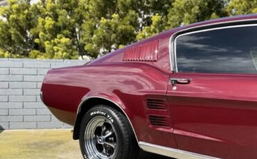 Ford-Mustang-1967-Burgundy-Metallic-Factory-Color-Black-All-Original-Xlnt-5