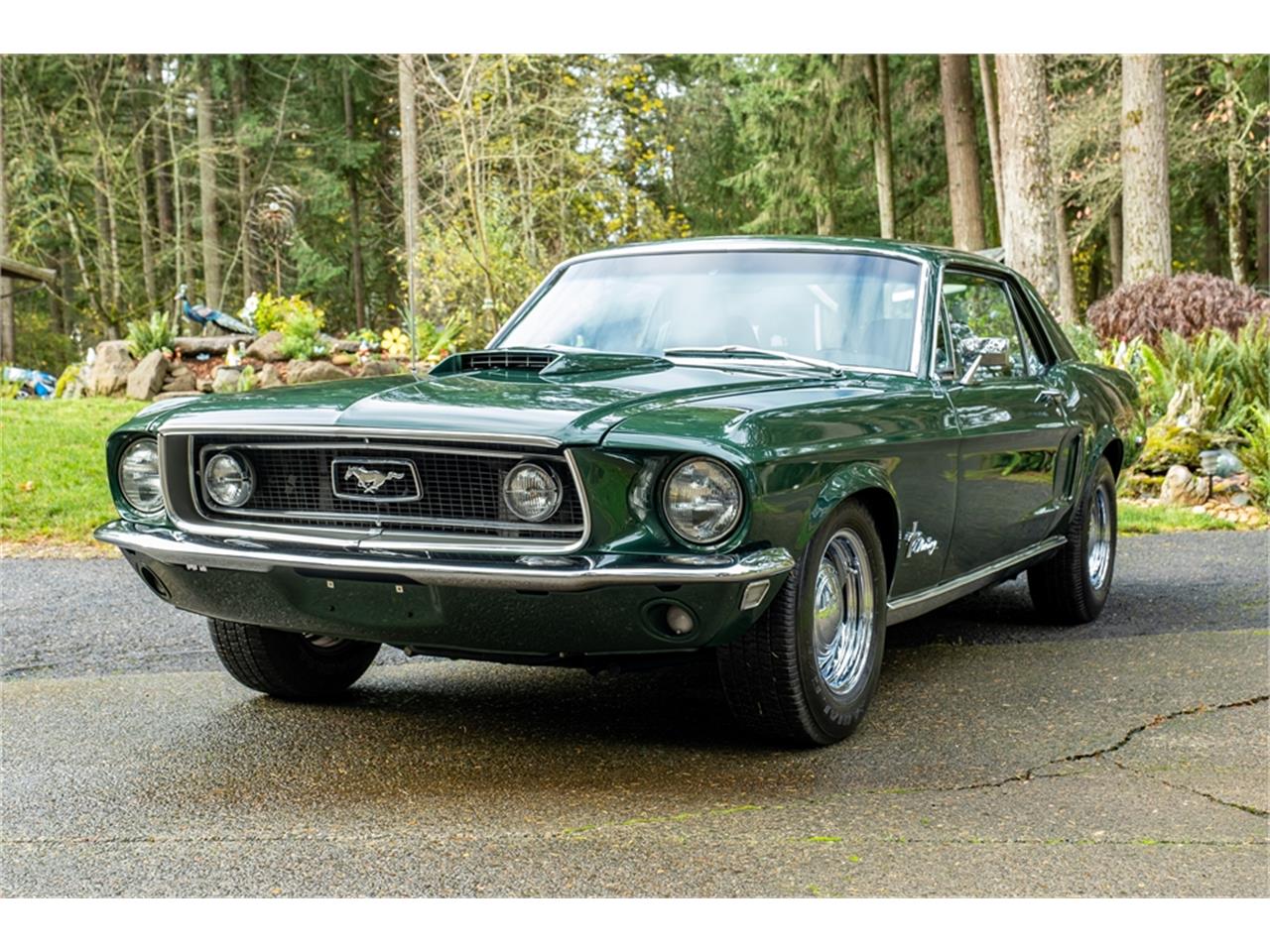 Ford-Mustang-1968-Green-Black-23