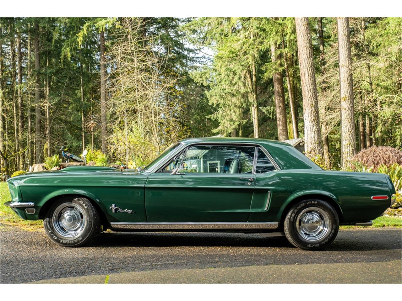 Ford-Mustang-1968-Green-Black-24