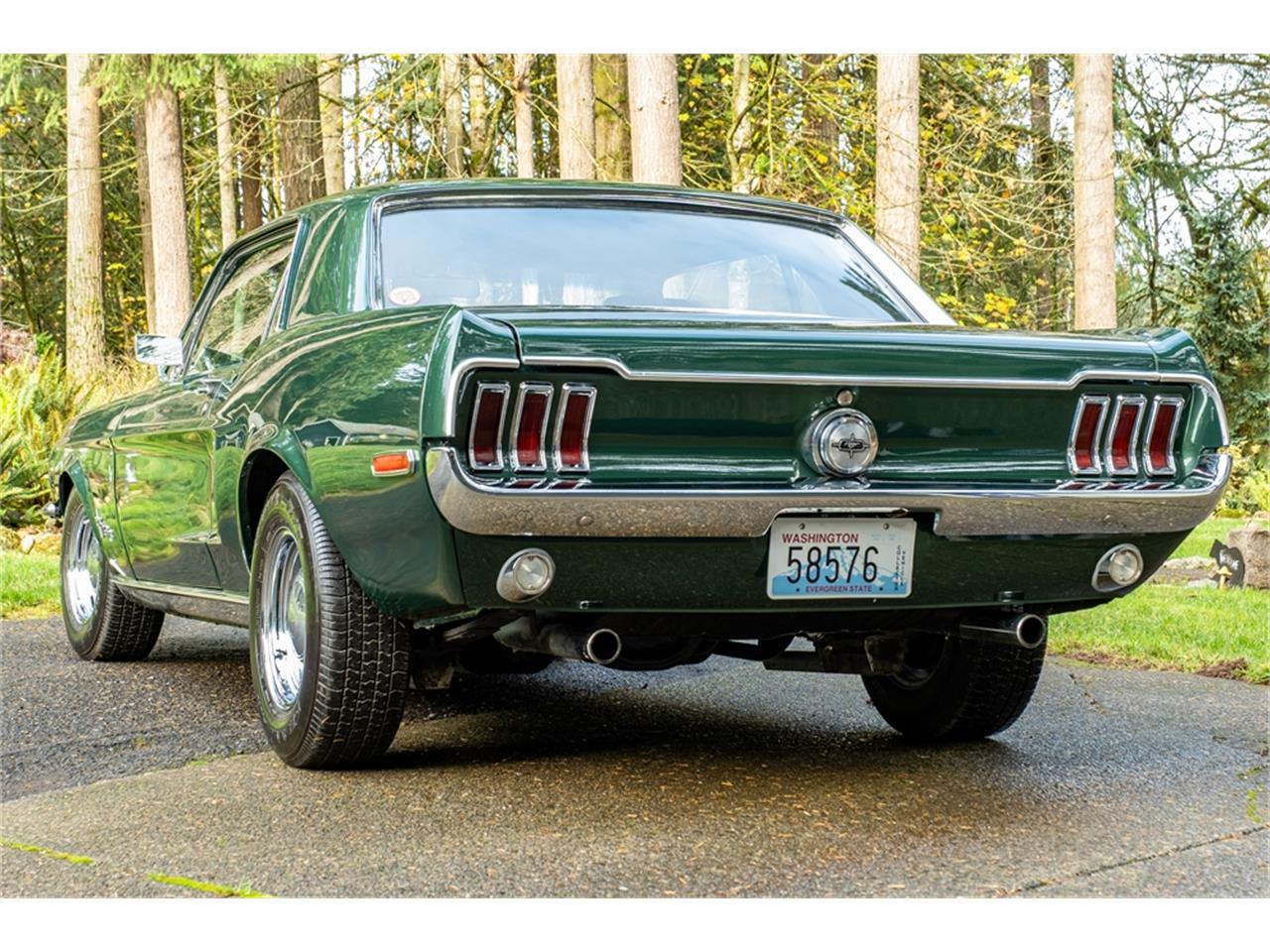 Ford-Mustang-1968-Green-Black-25