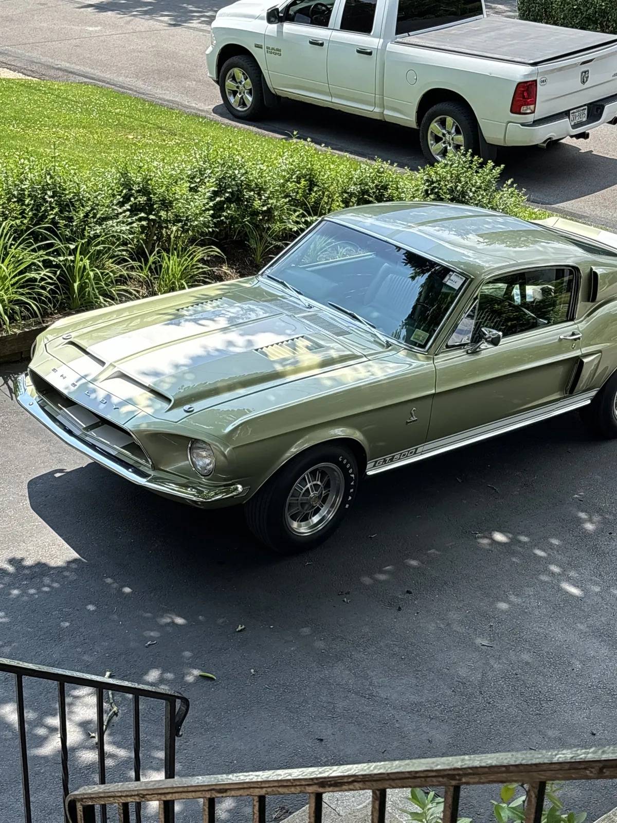 Ford-Shelby-mustang-1968-Lime-Gold-Black-4
