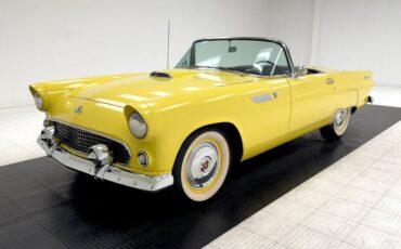 Ford-Thunderbird-1955-Goldenrod-Yellow-Black-1