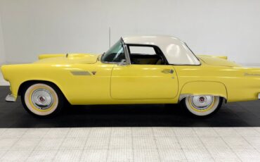Ford-Thunderbird-1955-Goldenrod-Yellow-Black-2