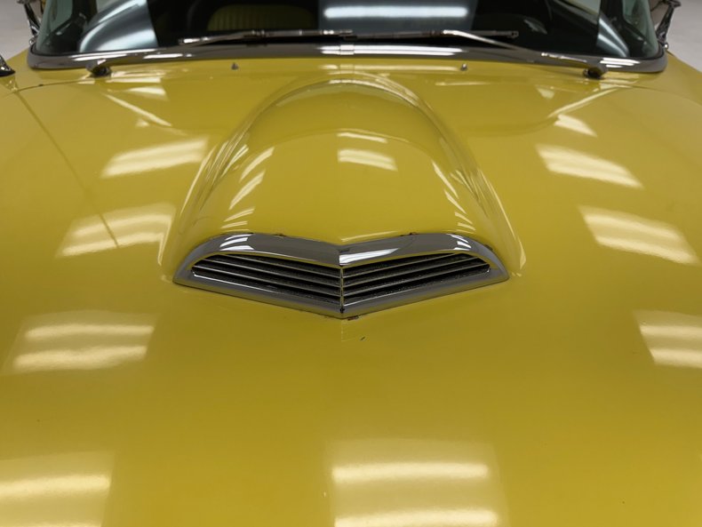 Ford-Thunderbird-1955-Goldenrod-Yellow-Black-36