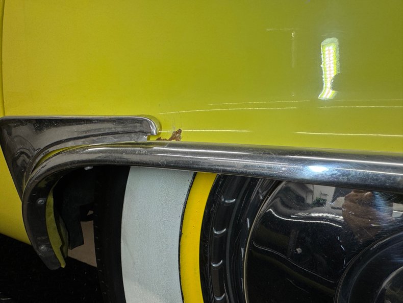 Ford-Thunderbird-1955-Goldenrod-Yellow-Black-45